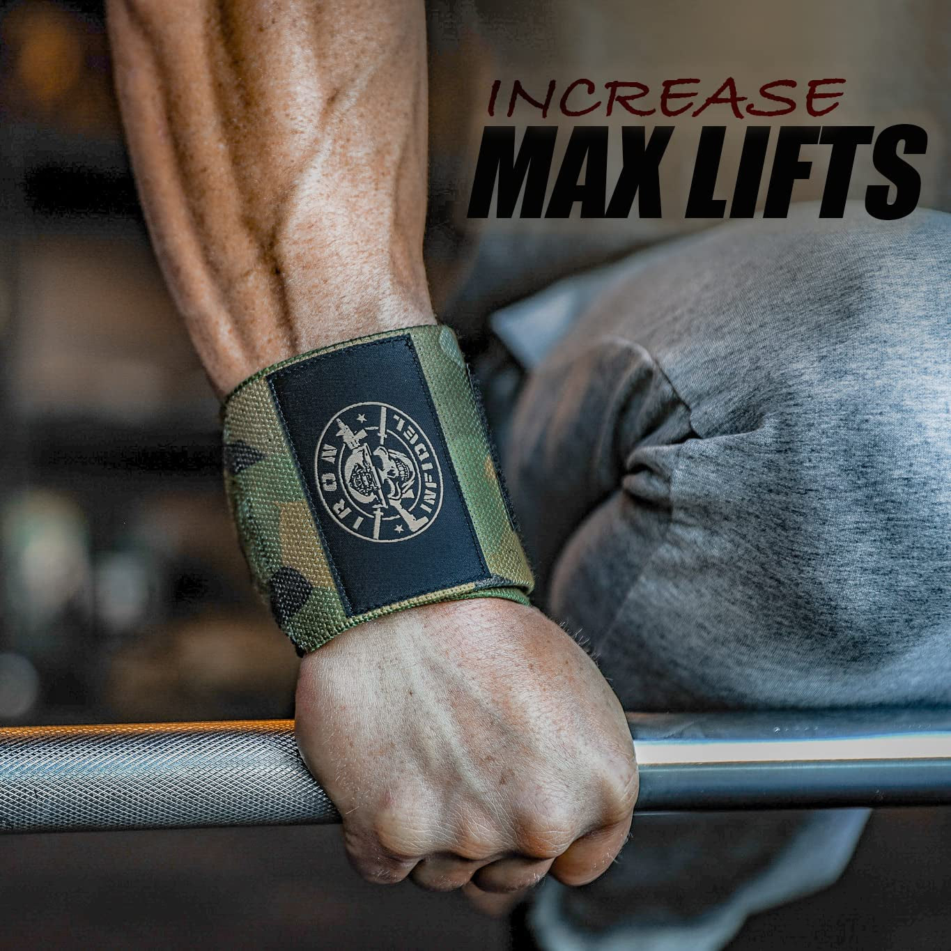Heavy Duty Wrist Wraps for Weightlifting - Available in 18" and 24" for Enhanced Support in Gym Workouts, CrossFit, Fitness, and Powerlifting