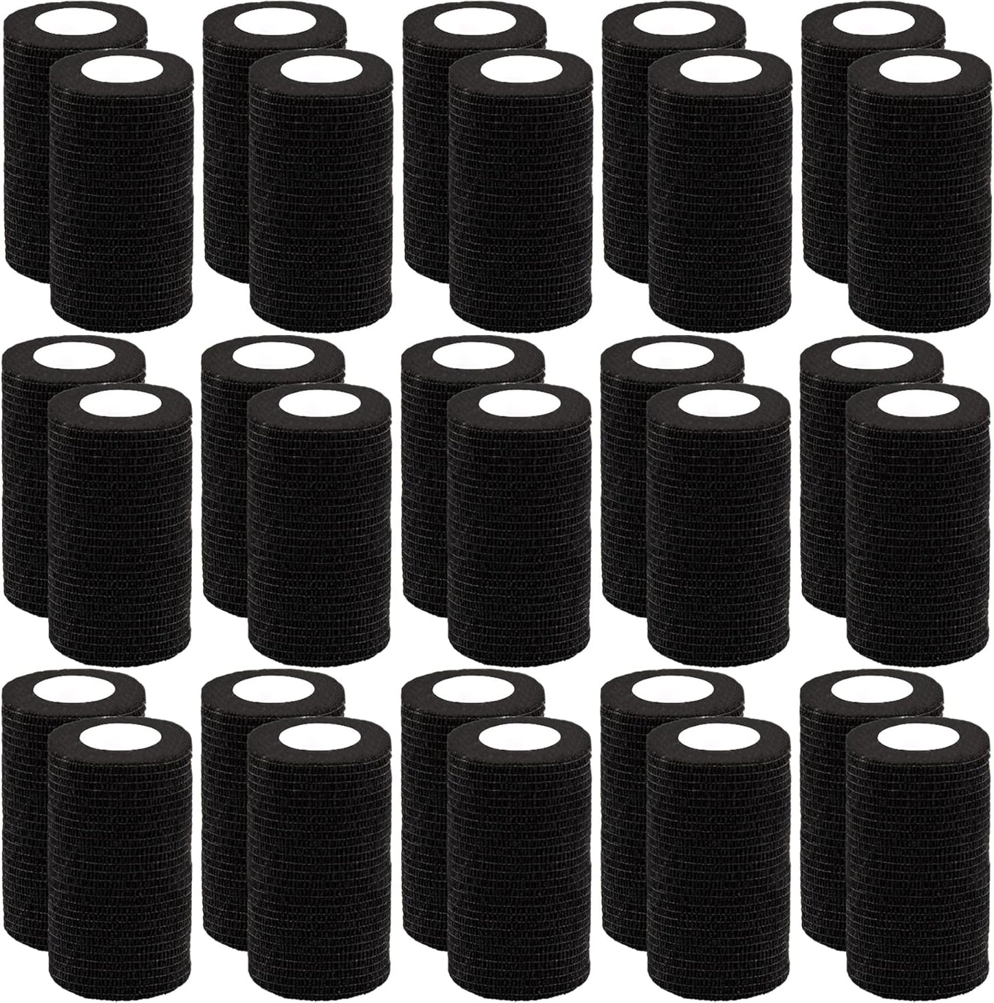 30 Rolls Self Adherent Wrap 2 Inch Self Adhesive Bandages Wrap Tape Stretch Bandage Self Stick Bandage Wraps for Wrist Ankle Swelling Sprains
