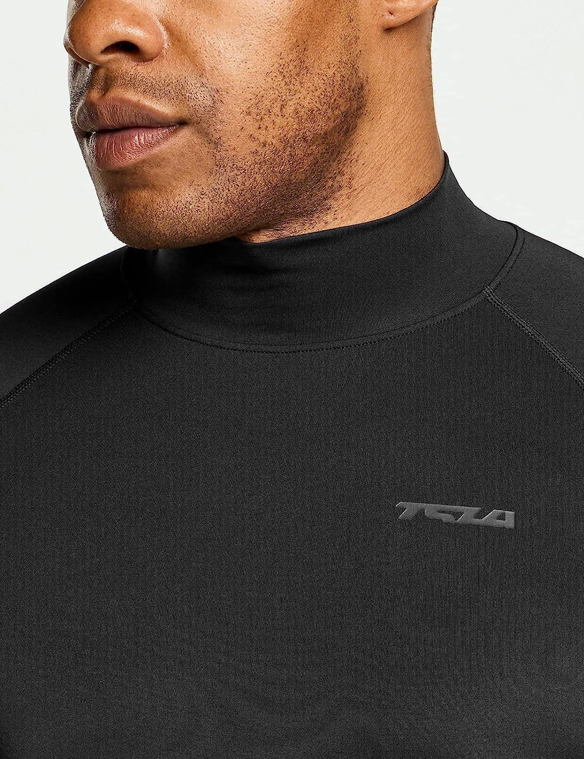 Men's UPF 50+ Long Sleeve Compression Shirt for Athletic Performance and Water Sports