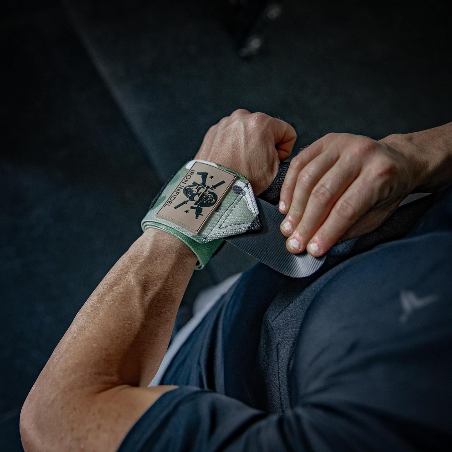 Heavy Duty Wrist Wraps for Weightlifting - Available in 18" and 24" for Enhanced Support in Gym Workouts, CrossFit, Fitness, and Powerlifting