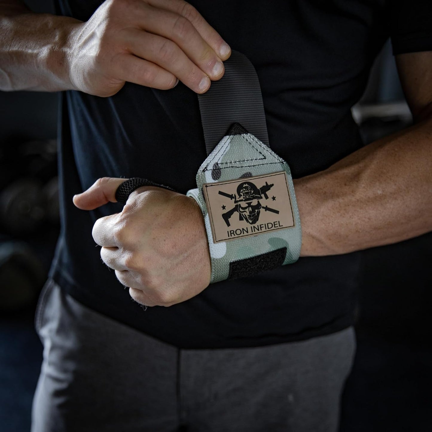 Heavy Duty Wrist Wraps for Weightlifting - Available in 18" and 24" for Enhanced Support in Gym Workouts, CrossFit, Fitness, and Powerlifting