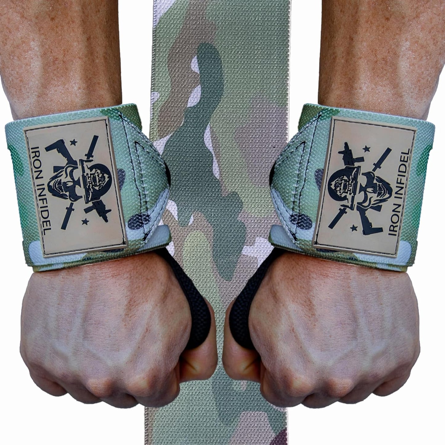 Heavy Duty Wrist Wraps for Weightlifting - Available in 18" and 24" for Enhanced Support in Gym Workouts, CrossFit, Fitness, and Powerlifting