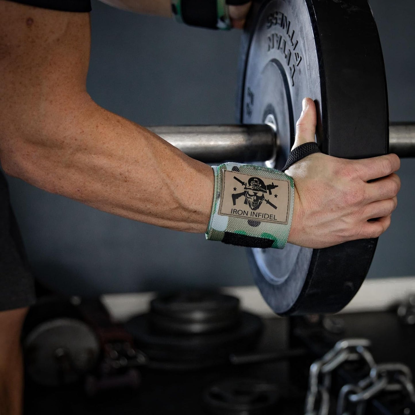 Heavy Duty Wrist Wraps for Weightlifting - Available in 18" and 24" for Enhanced Support in Gym Workouts, CrossFit, Fitness, and Powerlifting