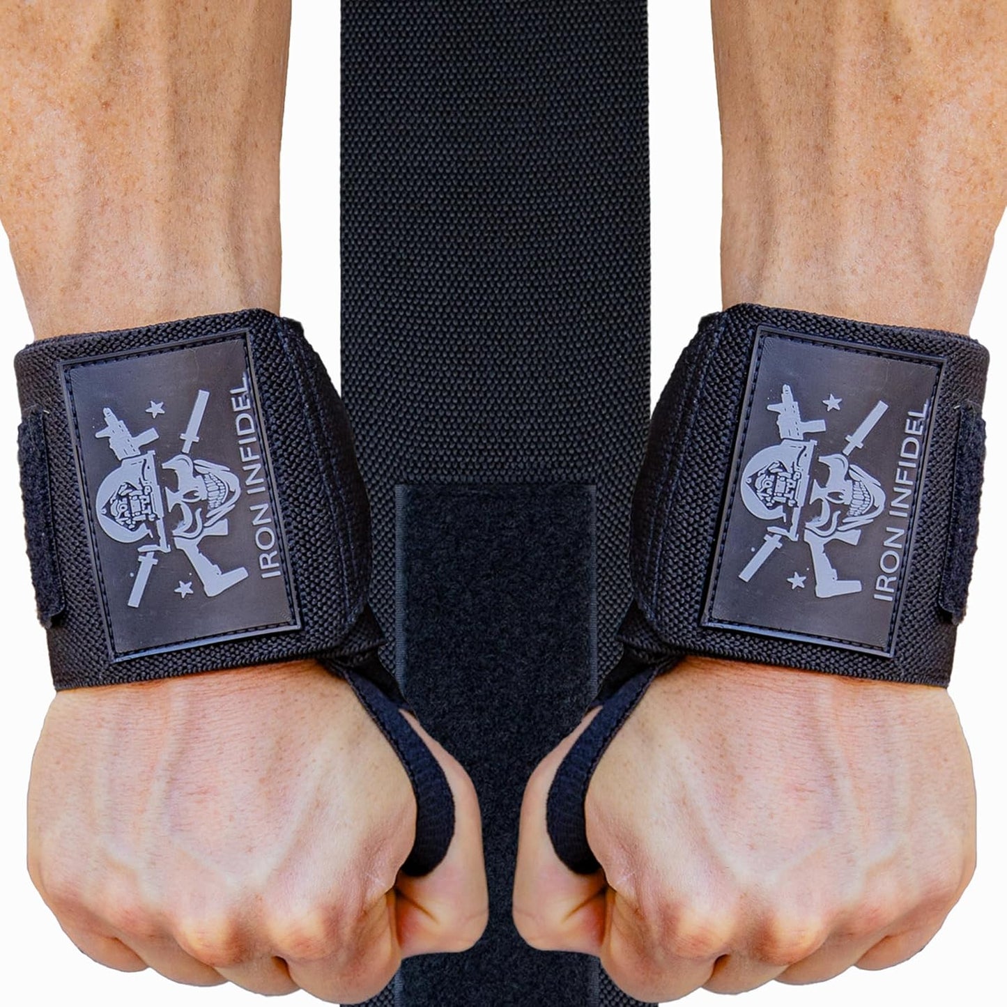 Heavy Duty Wrist Wraps for Weightlifting - Available in 18" and 24" for Enhanced Support in Gym Workouts, CrossFit, Fitness, and Powerlifting