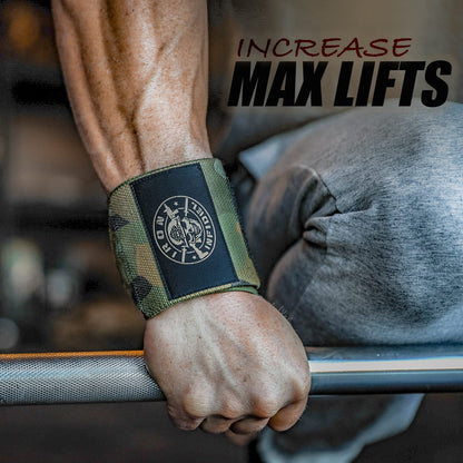 Heavy Duty Wrist Wraps for Weightlifting - Available in 18" and 24" for Enhanced Support in Gym Workouts, CrossFit, Fitness, and Powerlifting
