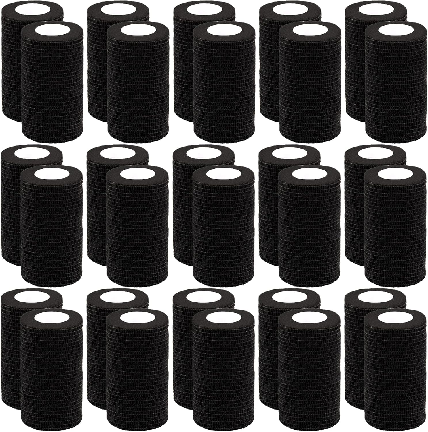 30 Rolls Self Adherent Wrap 2 Inch Self Adhesive Bandages Wrap Tape Stretch Bandage Self Stick Bandage Wraps for Wrist Ankle Swelling Sprains